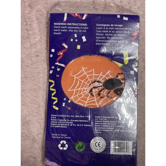 Rubies Lil Tights Orange Spider Child Size‎ Large 49-75lbs - Picture 2 of 3